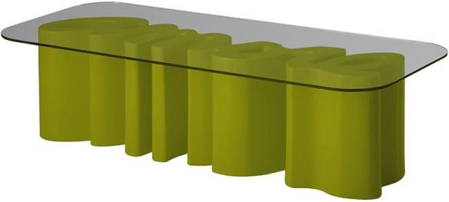 Стол пластиковый кофейный Amore Table Standard 1600х700х460 мм