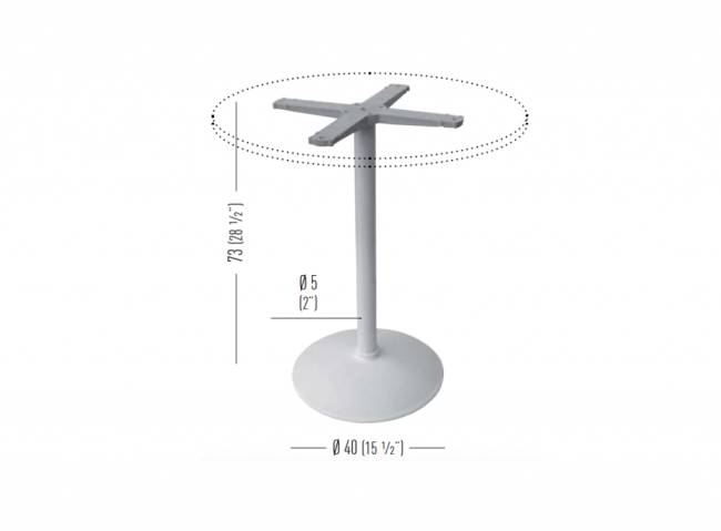 Подстолье металлическое BRCV Подстолье металлическое BRCV