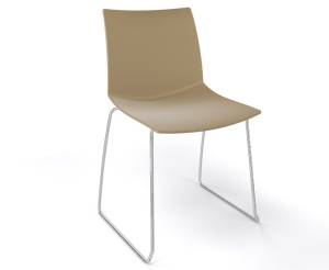 Стул пластиковый Kanvas S тортора 500х500х790 мм