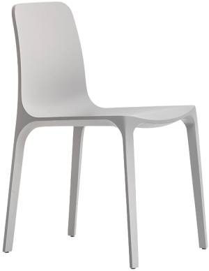 Стул деревянный Frida светло-серый 450х530х795 мм