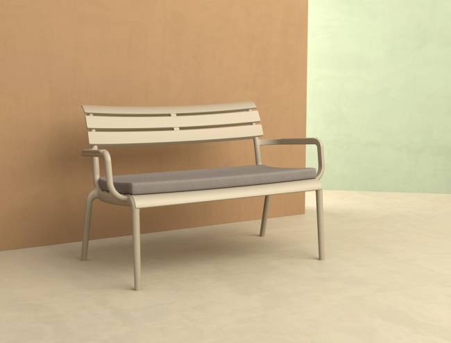 Подушка для дивана Paris Lounge светло-коричневый 1000х500х50 мм