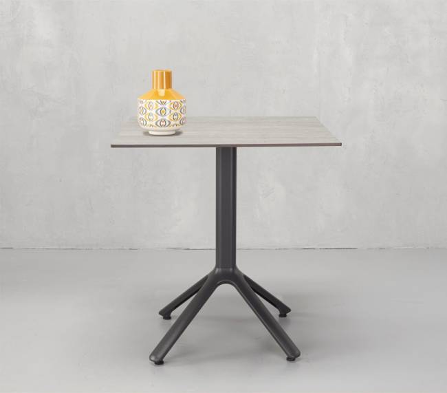 Подстолье металлическое Nemo антрацит 510х510х730 мм