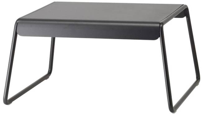 Столик кофейный Lisa Lounge Side Table антрацит 630х550х320 мм