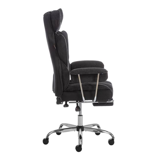 Кресло Comfy Cr/Комфи Ср ткань, черный черный ткань