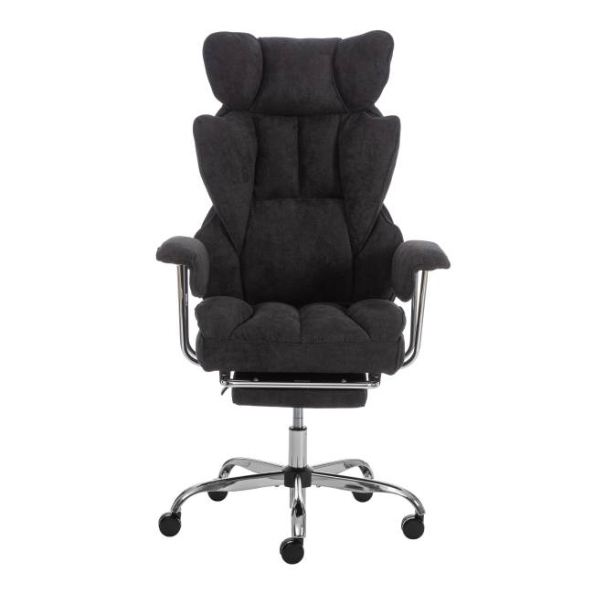 Кресло Comfy Cr/Комфи Ср ткань, черный черный ткань