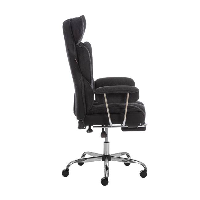 Кресло Comfy Cr/Комфи Ср ткань, черный черный ткань