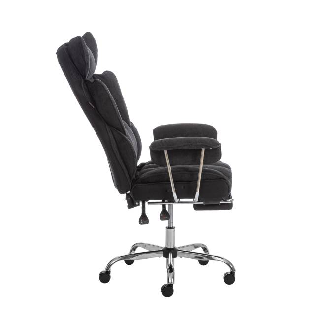 Кресло Comfy Cr/Комфи Ср ткань, черный черный ткань