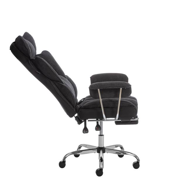 Кресло Comfy Cr/Комфи Ср ткань, черный черный ткань