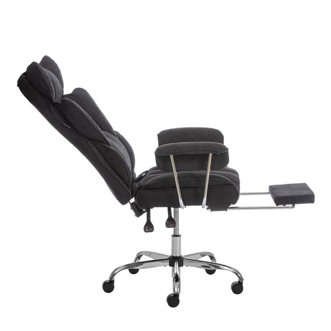 Кресло Comfy Cr/Комфи Ср ткань, черный черный ткань