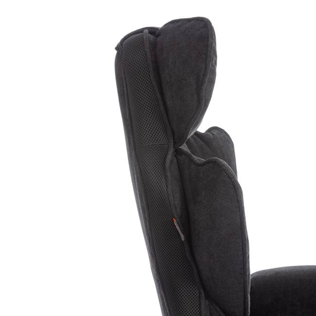 Кресло Comfy Cr/Комфи Ср ткань, черный черный ткань