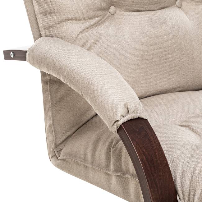 Кресло-трансформер Leset Монако Орех текстура Malmo 05 (бежевый)