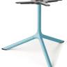 Столик ламинированный кофейный Tripe Maxi голубой, светло-серый Ø800х510 мм Столик ламинированный кофейный Tripe Maxi голубой, светло-серый Ø800х510 мм