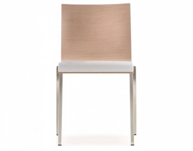 Стул деревянный c обивкой Kuadra XL 490х530х800 мм