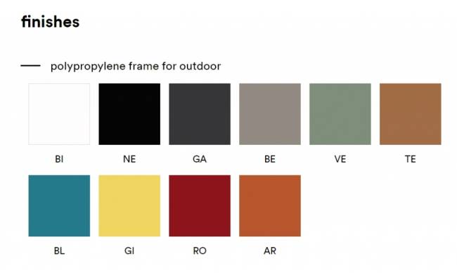 Кресло пластиковое Volt HB оранжевый 600х550х835 мм