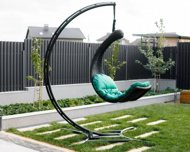 Подвесное кресло-кокон "Dragon", Черное