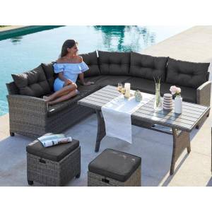 Комплект плетеной мебели AFM-307G-Grey Комплект плетеной мебели AFM-307G-Grey