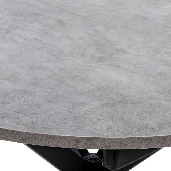 Стол раздвижной Leset Капри Чёрный