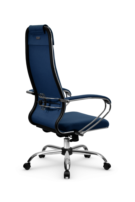 Кресло МЕТТА B 1m 32PF/подл.127/осн.003, рогожка b синий