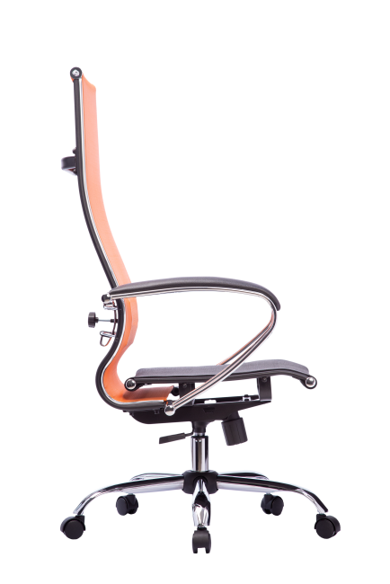 Кресло МЕТТА-7(MPRU)/подл.131/осн.003, оранжевый