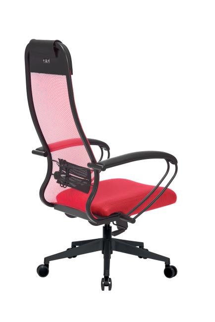 Кресло МЕТТА-11(MPRU)/подл.130/осн.002, красный/красный