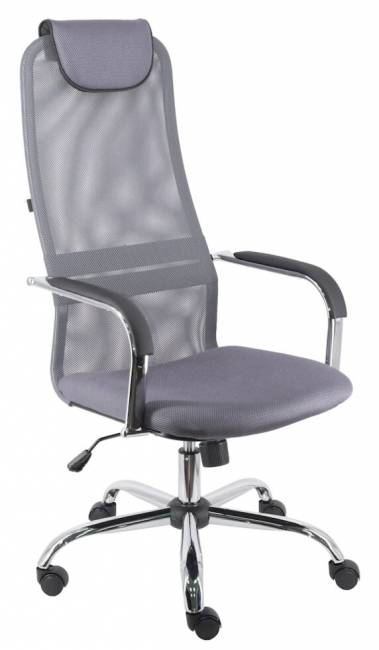 Офисное кресло EP 708 TM, сетка, серый