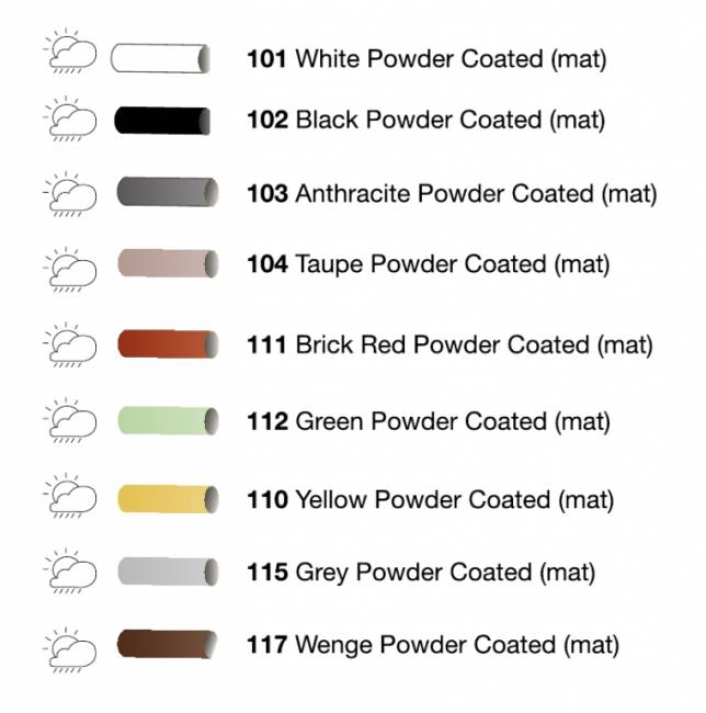 Подстолье металлическое барное Lotus Square 450х450х1100 мм