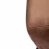 Стул BREEZE (mod. 4724) Велюр/металл , 44 х 53 х 87 см, Brown (коричневый) HLR11 / орех (Комплект из 4 шт.) коричневый Велюр/металл