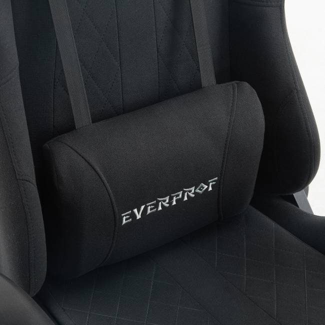 Геймерское кресло Everprof Ghost Ткань Черный