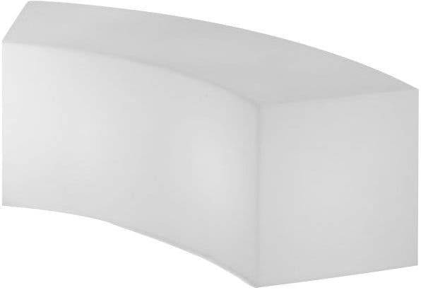 Скамья модульная светящаяся уличная Snake Lighting OUT белый 1230x530x430 мм