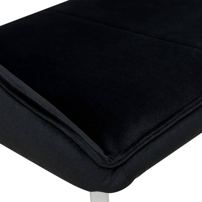 Стул Leset Галвес 360 (поворотный механизм) Чёрный Белый Стул Leset Галвес 360 (поворотный механизм) Чёрный Белый