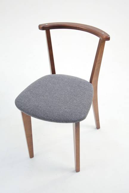 Стол Arki К 100 орех со стульями Франк ПМ орех/графит рогожка