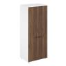SG.822.WH.DM / Гардероб 800х600х1955, з.ст HDF / корпус: белый; фасады: дуб модена