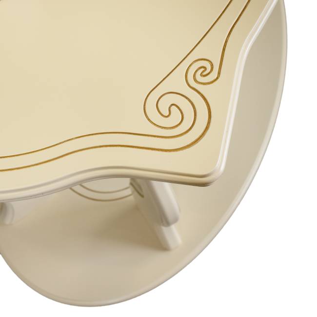 Стол журнальный Берже 3 слоновая кость Стол журнальный Берже 3 слоновая кость