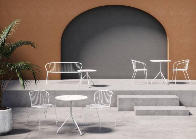 Кресло металлическое Amitha B 600х550х785 мм Кресло металлическое Amitha B 600х550х785 мм