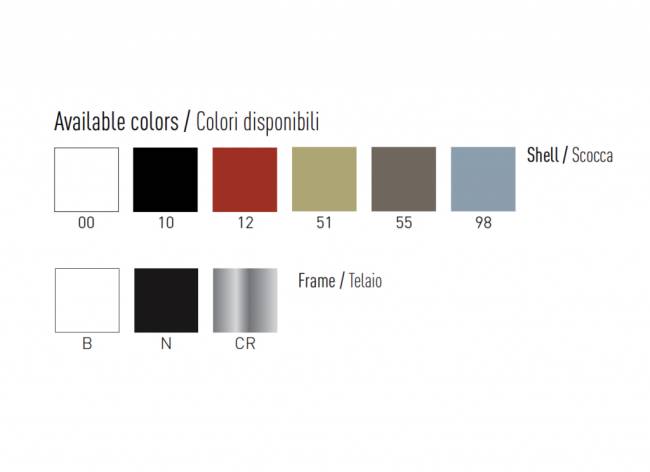 Стул пластиковый Unik TC черный, зеленый 450х450х800 мм