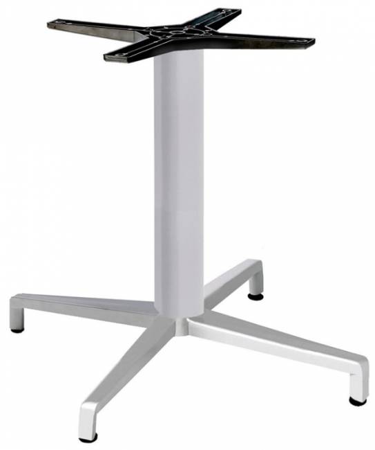 Подстолье металлическое Maxi Domino серебро 720х720х500 мм