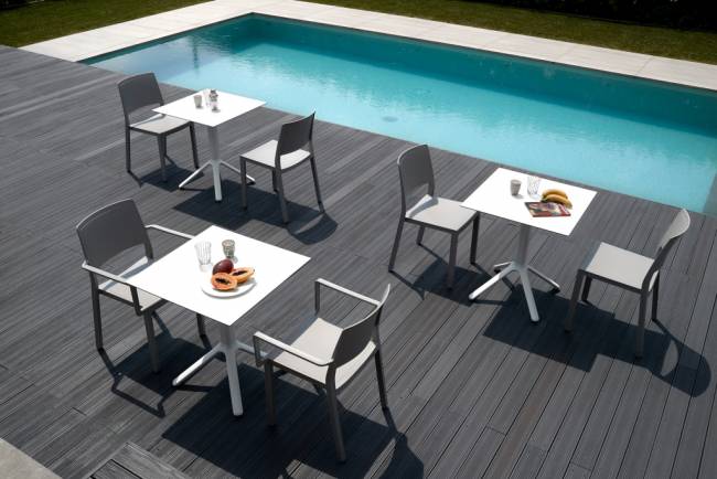 Подстолье металлическое Nemo белый 510х510х730 мм