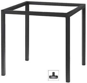 Подстолье металлическое Frame антрацит 785х785х738 мм