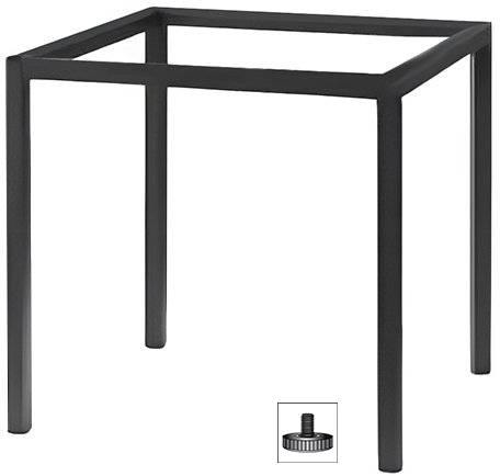Подстолье металлическое Frame антрацит 785х785х738 мм