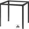 Подстолье металлическое Frame антрацит 785х785х738 мм
