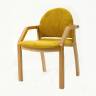 Стул-кресло Джуно 2.0 натур/жёлтый
