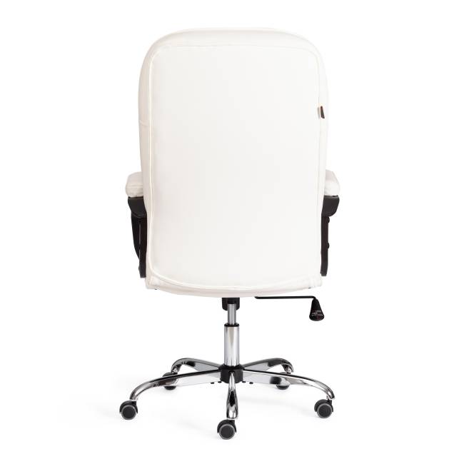 Кресло СН9944 (22) хром кож/зам, белый, 36-01 белый кож/зам