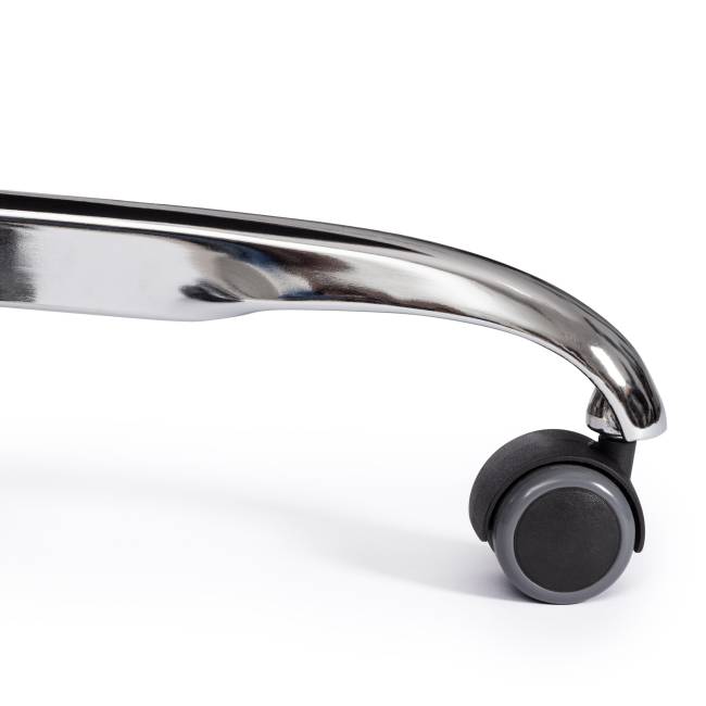 Кресло СН9944 (22) хром кож/зам, белый, 36-01 белый кож/зам