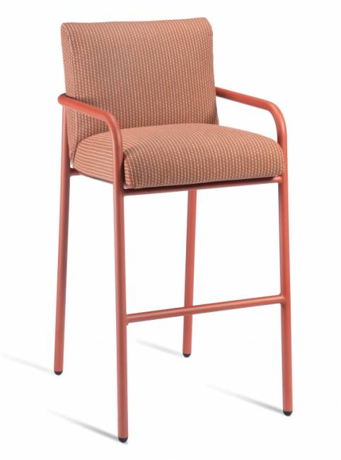 Кресло барное с подушками Pilar Stool 560х650х1060 мм Кресло барное с подушками Pilar Stool 560х650х1060 мм