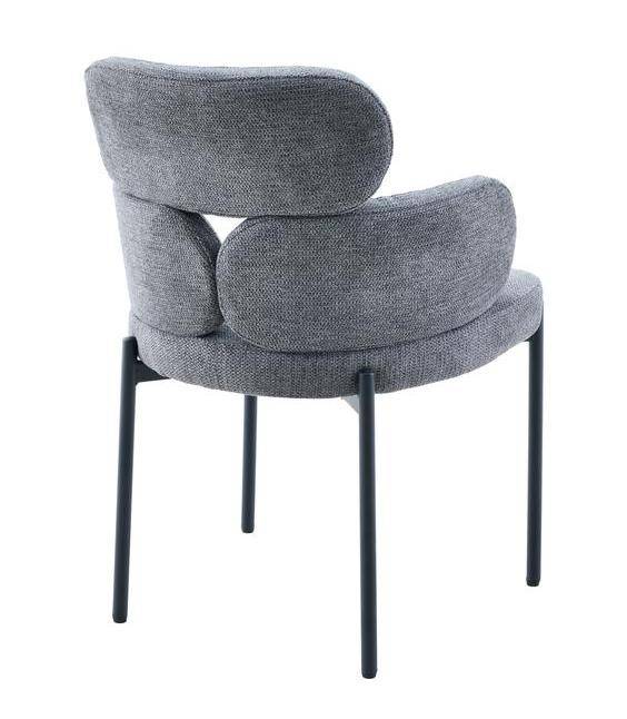 Стул DikLine 1311 т.к Серая UF925-12, опоры черные