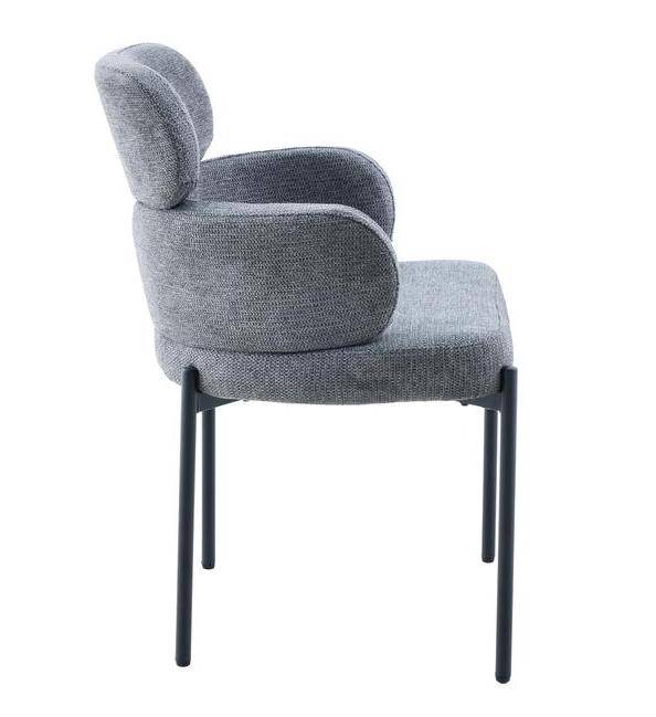 Стул DikLine 1311 т.к Серая UF925-12, опоры черные