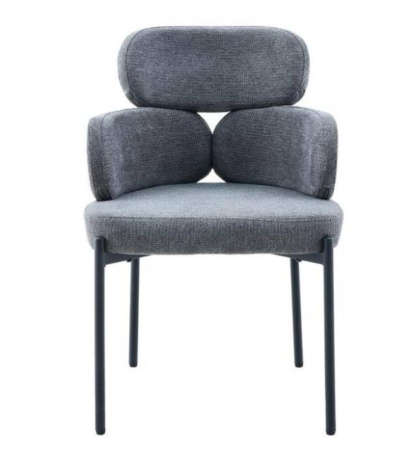 Стул DikLine 1311 т.к Серая UF925-12, опоры черные