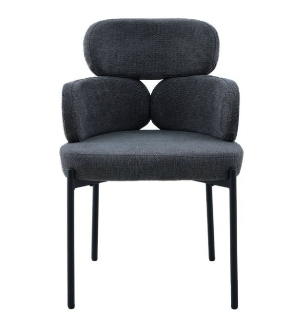 Стул DikLine 1311 т.к Серая UF925-12, опоры черные