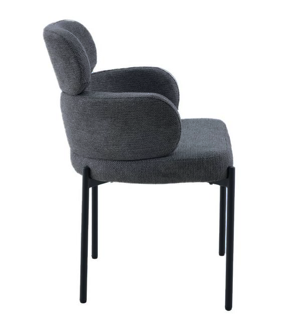 Стул DikLine 1311 т.к Серая UF925-12, опоры черные