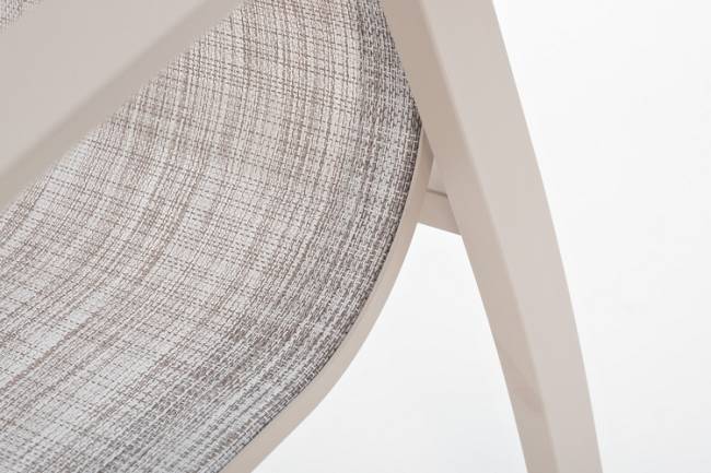 Стул из алюминия GONZO бежевый  Joygarden